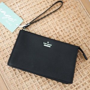 Kate Spade Black Wristlet Wallet